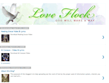 Tablet Screenshot of loveflock.blogspot.com