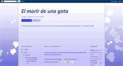 Desktop Screenshot of elmorirdeunagota.blogspot.com