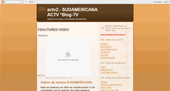 Desktop Screenshot of actv2-sudamericana.blogspot.com