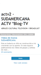 Mobile Screenshot of actv2-sudamericana.blogspot.com