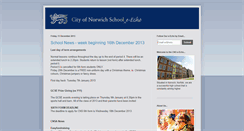Desktop Screenshot of cityofnorwichschool.blogspot.com