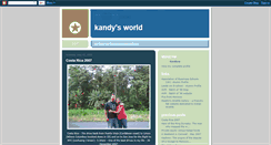 Desktop Screenshot of kandys-world.blogspot.com