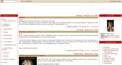 Desktop Screenshot of cathrynfoxromancewriter.blogspot.com
