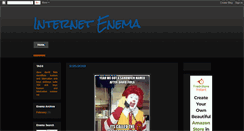 Desktop Screenshot of internetenema.blogspot.com