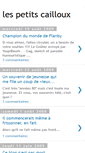 Mobile Screenshot of mespetitscailloux.blogspot.com
