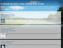 Tablet Screenshot of elmundodeayeryhoy.blogspot.com