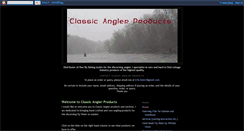 Desktop Screenshot of classicanglerproducts.blogspot.com