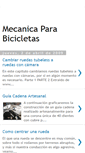 Mobile Screenshot of mecanicaparabicicletas.blogspot.com