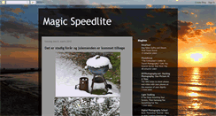 Desktop Screenshot of magicspeedlite.blogspot.com