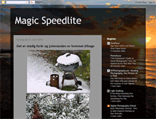 Tablet Screenshot of magicspeedlite.blogspot.com