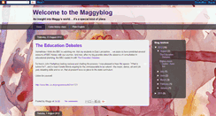 Desktop Screenshot of maggysimms.blogspot.com