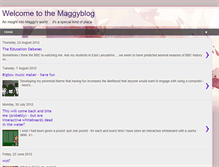Tablet Screenshot of maggysimms.blogspot.com