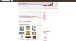 Desktop Screenshot of analuciakleiner.blogspot.com