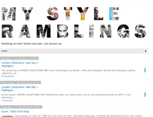 Tablet Screenshot of mystyleramblings.blogspot.com
