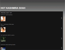 Tablet Screenshot of lovelyhotkashmirashah.blogspot.com