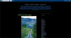 Desktop Screenshot of iowapostcardjunkie.blogspot.com