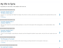 Tablet Screenshot of chrisinsyria.blogspot.com