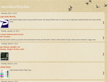 Tablet Screenshot of nazrulazrilrazlan.blogspot.com