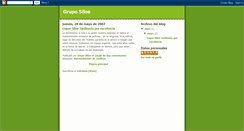 Desktop Screenshot of gruposiloe.blogspot.com