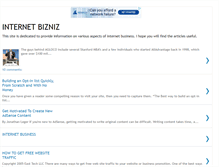 Tablet Screenshot of netbizniz.blogspot.com
