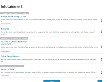 Tablet Screenshot of bestinfotainment.blogspot.com