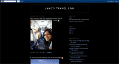 Desktop Screenshot of janestravels.blogspot.com