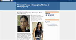 Desktop Screenshot of niroshaperera.blogspot.com