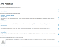 Tablet Screenshot of anakarolinealmeida.blogspot.com