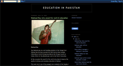 Desktop Screenshot of edu-in-pak.blogspot.com