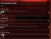 Tablet Screenshot of anneliesetapes.blogspot.com