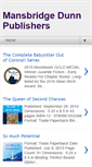 Mobile Screenshot of mansbridgedunnpublishers.blogspot.com