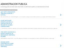 Tablet Screenshot of administracionpublicaup.blogspot.com