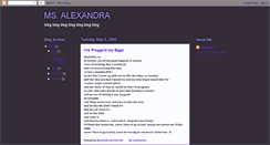 Desktop Screenshot of alexandrajensenn.blogspot.com