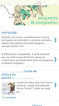 Mobile Screenshot of etiquetasecompanhia.blogspot.com