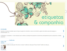 Tablet Screenshot of etiquetasecompanhia.blogspot.com