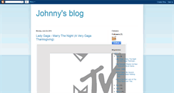 Desktop Screenshot of johnnypyeatt.blogspot.com
