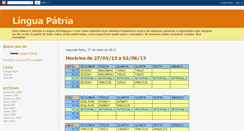 Desktop Screenshot of leonorlinguapatria.blogspot.com
