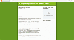 Desktop Screenshot of escp-emba-2006.blogspot.com