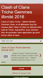 Mobile Screenshot of clashofclans-triche-gemmes-illimite.blogspot.com