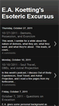 Mobile Screenshot of esotericexcursus.blogspot.com