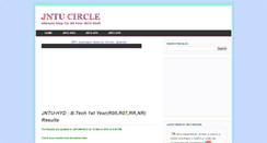 Desktop Screenshot of jntucircle.blogspot.com