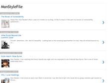 Tablet Screenshot of monstylefile.blogspot.com