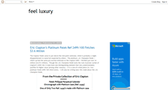 Desktop Screenshot of feel-luxury.blogspot.com