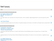Tablet Screenshot of feel-luxury.blogspot.com