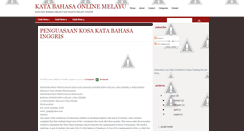 Desktop Screenshot of kata-bahasa.blogspot.com