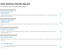 Tablet Screenshot of kata-bahasa.blogspot.com