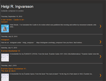Tablet Screenshot of helgiingvarsson.blogspot.com