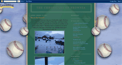 Desktop Screenshot of chroniclesofbrownia.blogspot.com