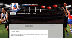 Desktop Screenshot of francefooty.blogspot.com