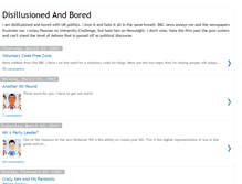 Tablet Screenshot of disillusionedandbored.blogspot.com